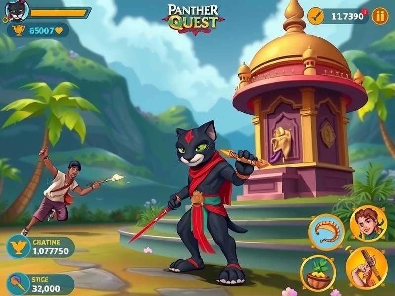 Panther Quest Hero character customization